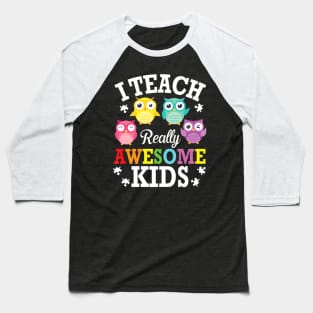 Teach Owls Baseball T-Shirt